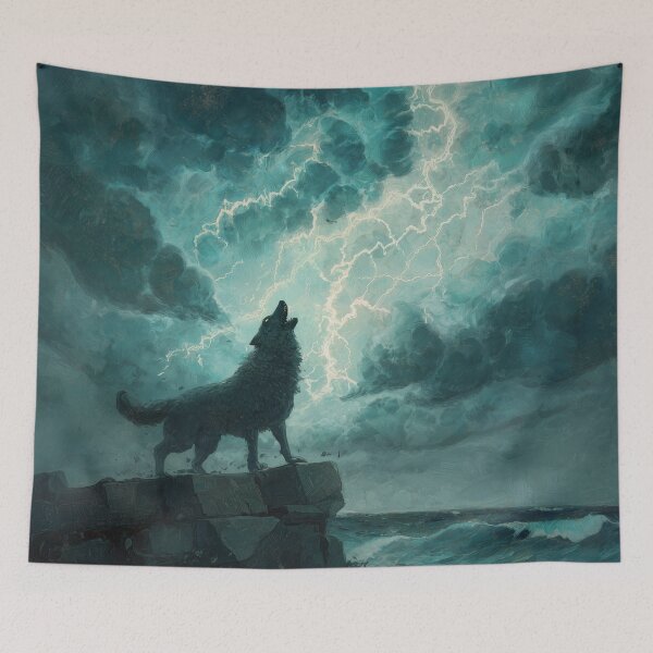 Item preview, Fenrir Wolf At The World Edge designed and sold by Rtymer.