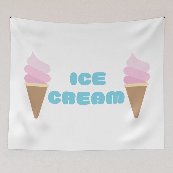 Item preview, Ice Cream Cute Pink Cone Design designed and sold by Arturo Daniel Garcia Palomo.