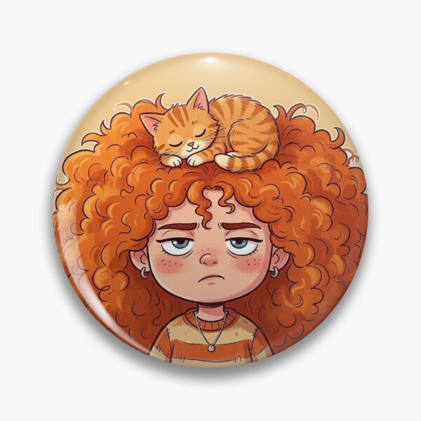 Item preview, Girl and cat designed and sold by snoWorkshop.