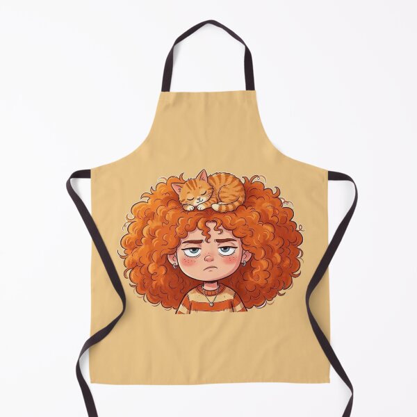 Item preview, Girl and cat designed and sold by snoWorkshop.