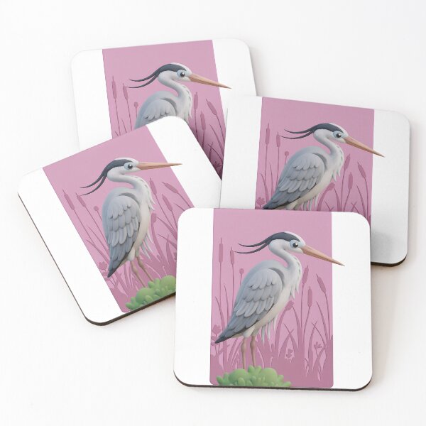 Item preview, Quiet Cocoi Heron - Tranquila Garza Mora designed and sold by Kokoristudio.