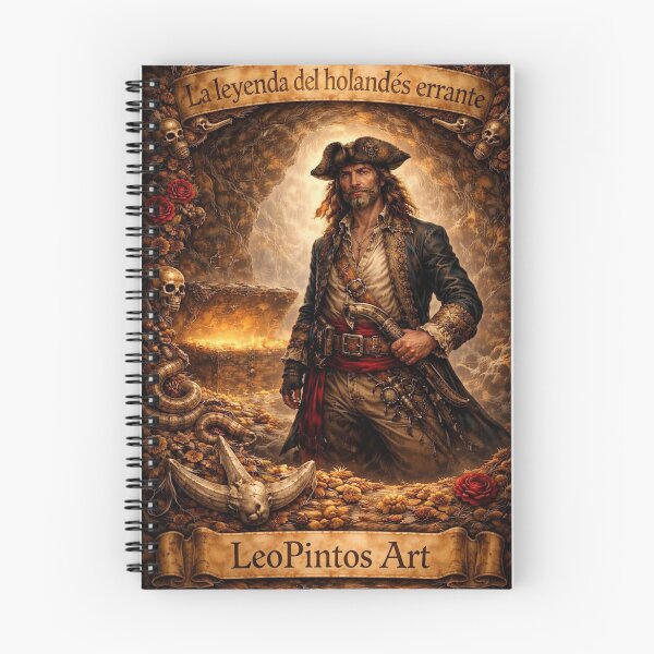 Item preview, The Flying Dutchman Legend - Pirate Treasure Art designed and sold by leonardopintos.