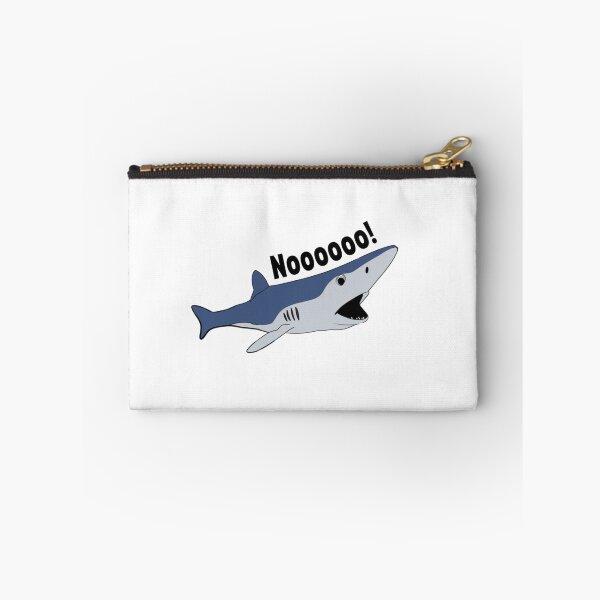 Item preview, Screaming Shark Saying Nooooo | Funny Shark Meme Sticker designed and sold by JolaDesignss.