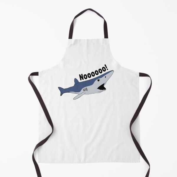 Item preview, Screaming Shark Saying Nooooo | Funny Shark Meme Sticker designed and sold by JolaDesignss.
