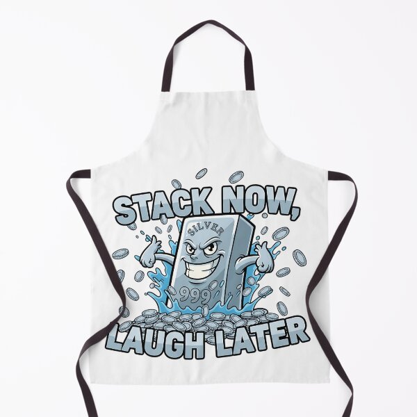 Item preview, stack silver now laugh later bullion stacker humor designed and sold by ArtDesignTp.