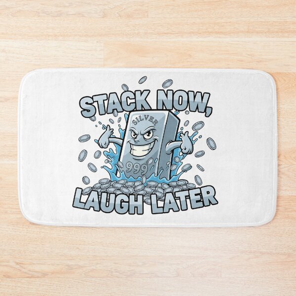 Item preview, stack silver now laugh later bullion stacker humor designed and sold by ArtDesignTp.