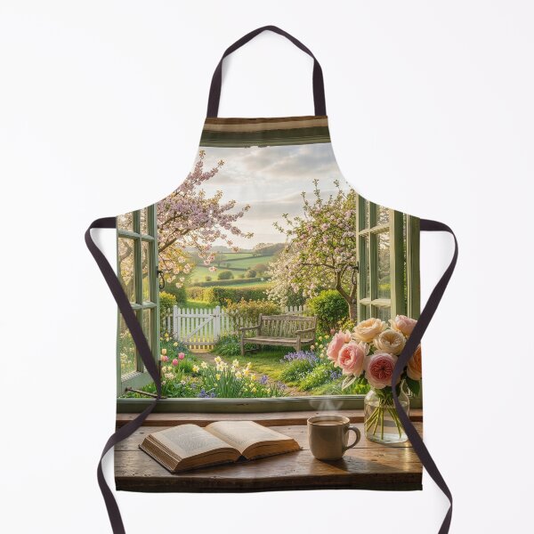 Item preview, Coffee, a Book, and a Garden View designed and sold by Tridentulus.