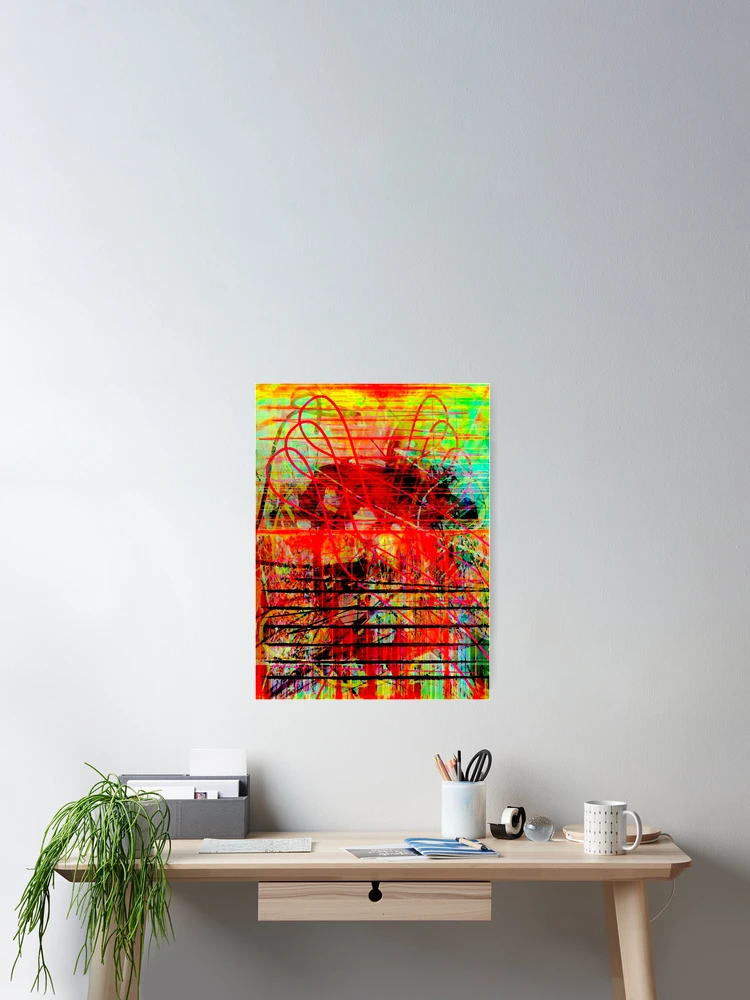 Thumbnail 2 of 3, Poster, Abstract Pattern designed and sold by ViaARTfactory.