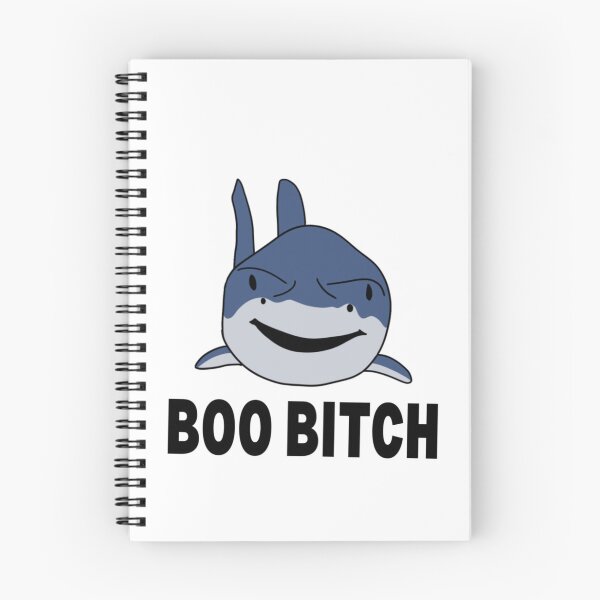 Item preview, Scary Shark Saying Boo Bitch | Funny & Sassy Shark Sticker designed and sold by JolaDesignss.