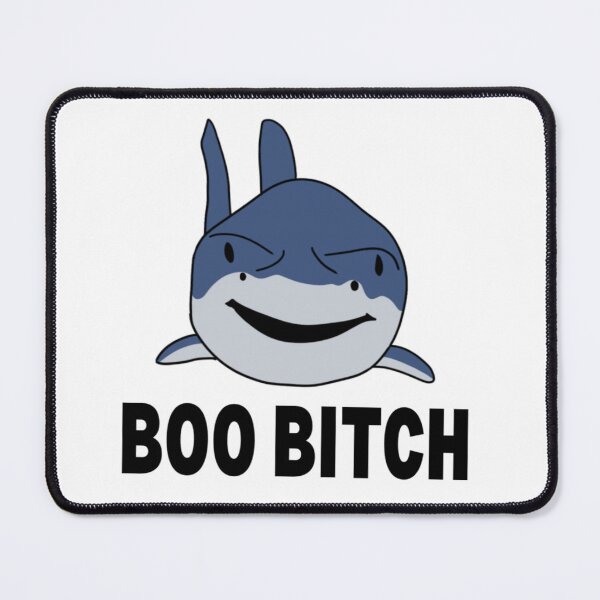 Item preview, Scary Shark Saying Boo Bitch | Funny & Sassy Shark Sticker designed and sold by JolaDesignss.