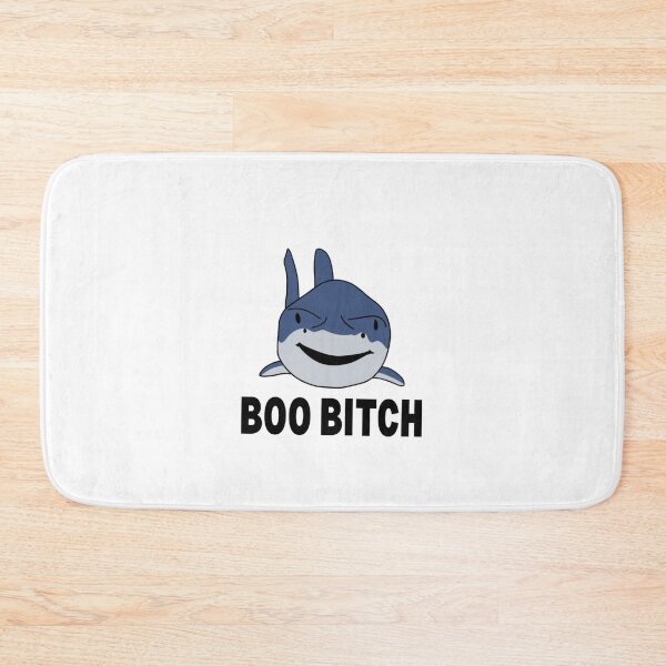 Item preview, Scary Shark Saying Boo Bitch | Funny & Sassy Shark Sticker designed and sold by JolaDesignss.