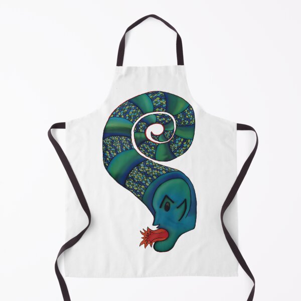 Item preview, Human Headed Serpent II designed and sold by Katy Fryd.