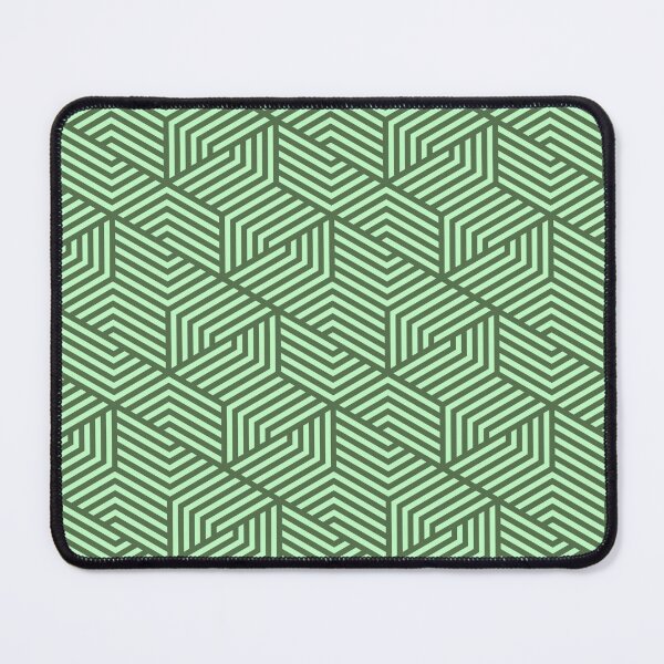 Item preview, Green Hexagram Print - Abstract Shape Pattern - Birthday Gift Ideas designed and sold by RoyalStarsPatts.