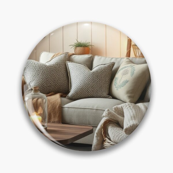 Item preview, Modern Organic Living Room with Warm Accents designed and sold by Vida e Arte.
