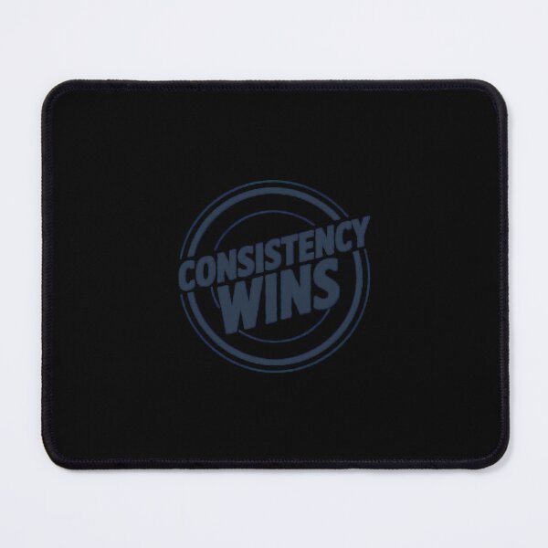 Item preview, Consistency Wins Stacked Quote – Trading Mindset Design designed and sold by AXIS-EQUILIBRIO.