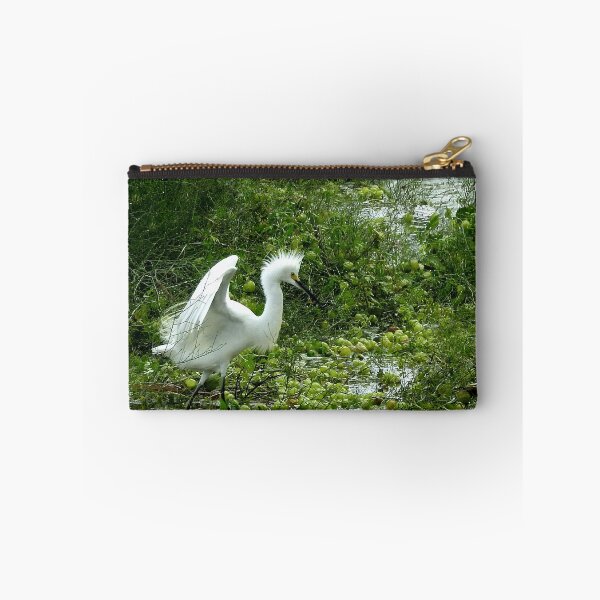 Item preview, Fancy Dance Egret designed and sold by MoodyMuseArt.