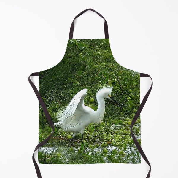 Item preview, Fancy Dance Egret designed and sold by MoodyMuseArt.