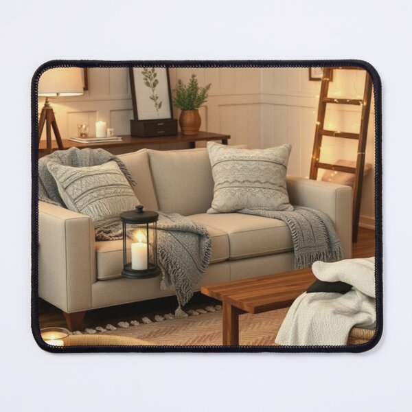 Item preview, Warm Neutral Living Room with Organic Decor designed and sold by Vida e Arte.
