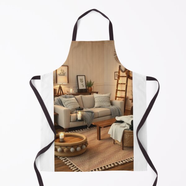 Item preview, Warm Neutral Living Room with Organic Decor designed and sold by Vida e Arte.