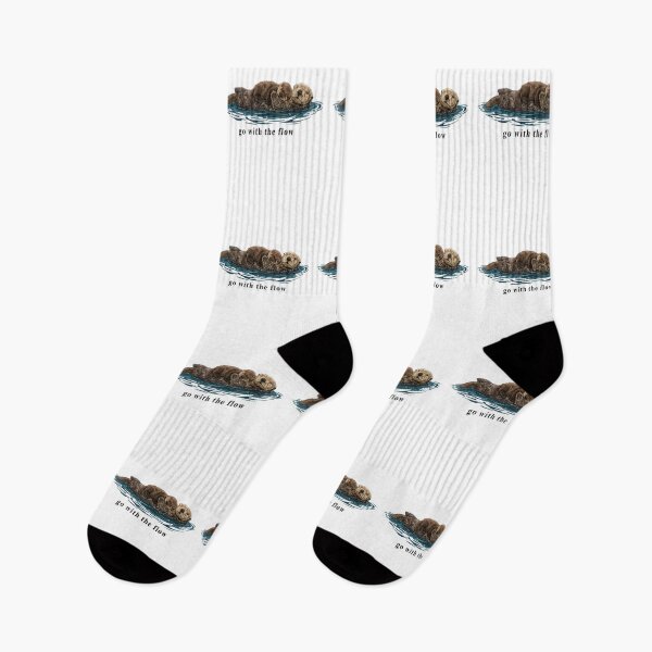 Item preview, Cute Sea Otter Mother Sleeping Pup Ocean Wildlife Love designed and sold by Ali-printshop.