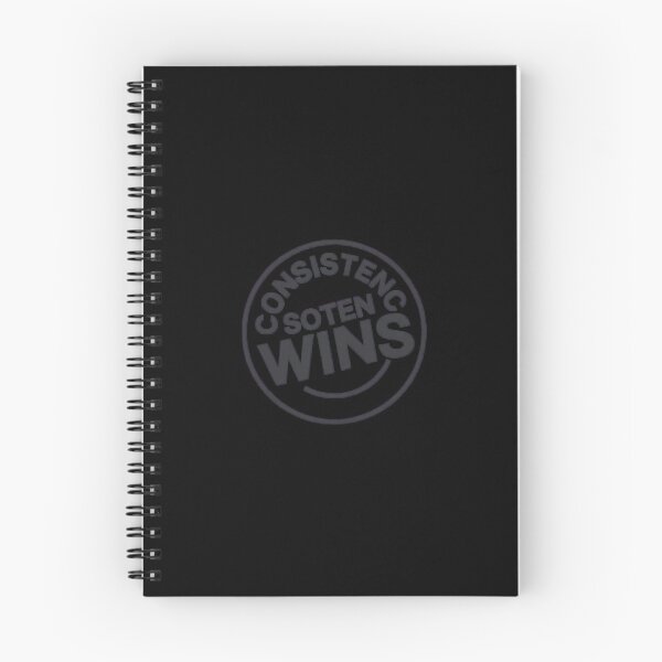 Item preview, Consistency Wins Symbol Design – Minimal Trader Mindset designed and sold by AXIS-EQUILIBRIO.