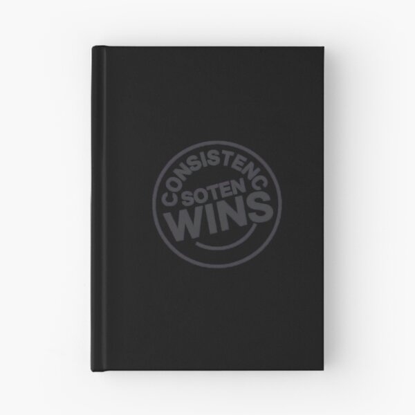 Item preview, Consistency Wins Symbol Design – Minimal Trader Mindset designed and sold by AXIS-EQUILIBRIO.