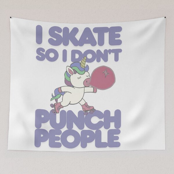 Item preview, Roller skating unicorn  designed and sold by TaraPen.