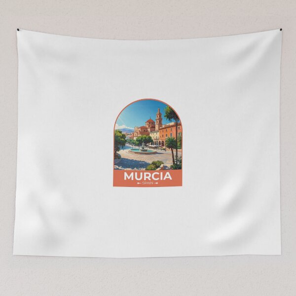 Item preview, Murcia Spain Travel Sticker designed and sold by TulipaGraphics.