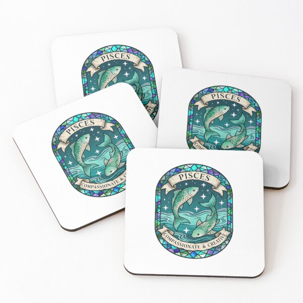 Item preview, PISCES. Compassionate & Creative. designed and sold by Birdie and Flynn.