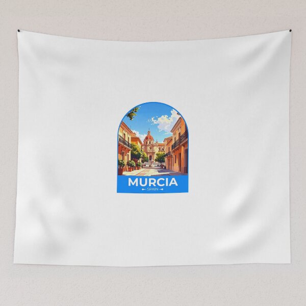 Item preview, Murcia Spain Travel Sticker designed and sold by TulipaGraphics.