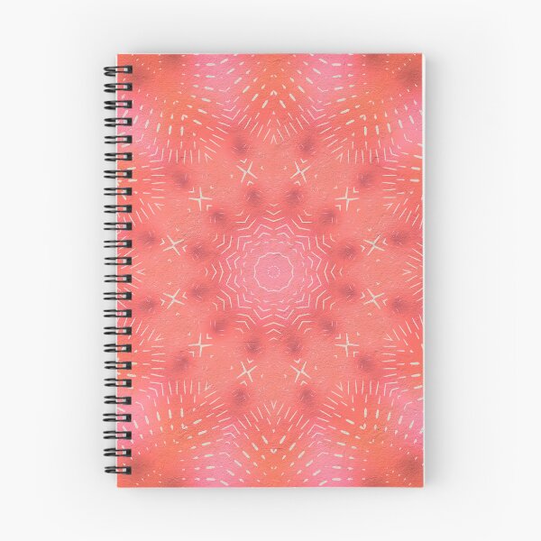 Item preview, Good vibes mandala coral kaleidoscopic  designed and sold by Nathalia  Lodi.