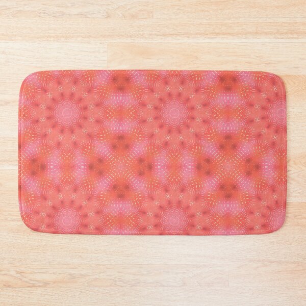 Item preview, Good vibes mandala coral kaleidoscopic  designed and sold by Nathalia  Lodi.