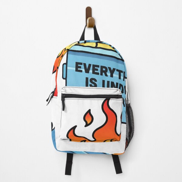 Item preview, Everything Is Under Control Dumpster Fire Sticker designed and sold by PIXEL POP DESIGNS - Beyond the Norm!.