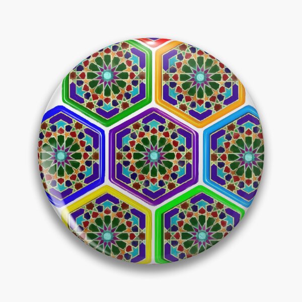 Item preview,  Radiant Geometry - The Ninefold Mosaic W10 designed and sold by Anas Arts.