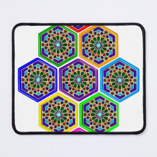 Item preview,  Radiant Geometry - The Ninefold Mosaic W10 designed and sold by Anas Arts.