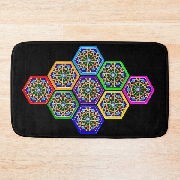 Item preview,  Radiant Geometry - The Ninefold Mosaic W10 designed and sold by Anas Arts.