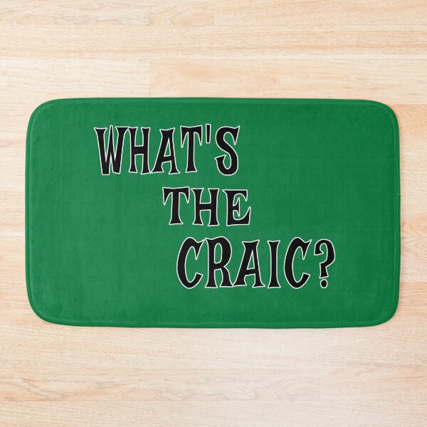 Item preview, What’s the Craic – Irish Slang Design designed and sold by SouthVibeDesign.