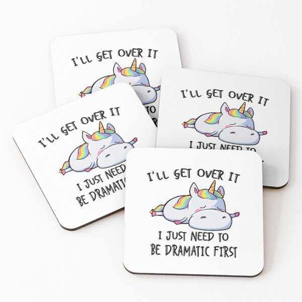 Item preview, I’ll Get Over It I Just Need To Be Dramatic First Sarcastic Drama Humor designed and sold by SkeletonsDanger.