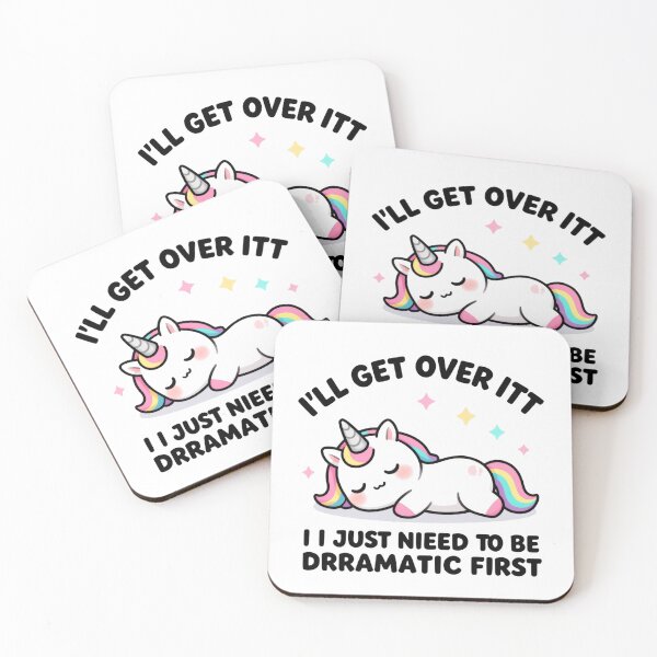 Item preview, I’ll Get Over It I Just Need To Be Dramatic First Cute Sarcastic Mood designed and sold by SkeletonsDanger.