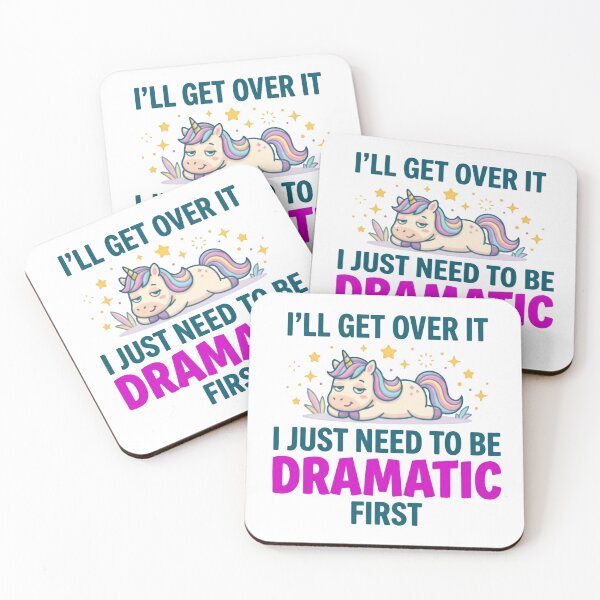 Item preview, I’ll Get Over It I Just Need To Be Dramatic First Rainbow Drama Queen designed and sold by SkeletonsDanger.