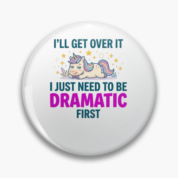 Item preview, I’ll Get Over It I Just Need To Be Dramatic First Rainbow Drama Queen designed and sold by SkeletonsDanger.