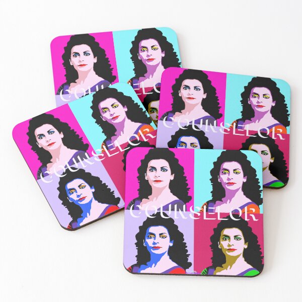 Item preview, Counselor troi Pop Quad designed and sold by Lost Waters of Enceladus.