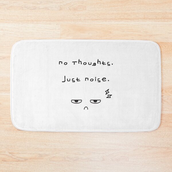 Item preview, No Thoughts Just Noise – Overstimulated Art designed and sold by mintmono-studio.