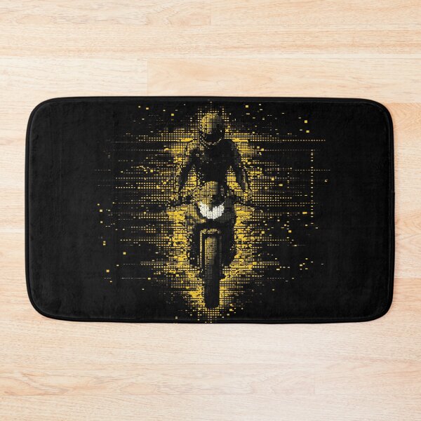 Item preview, Motorcycling through a rain of gold. designed and sold by ClubVacay.