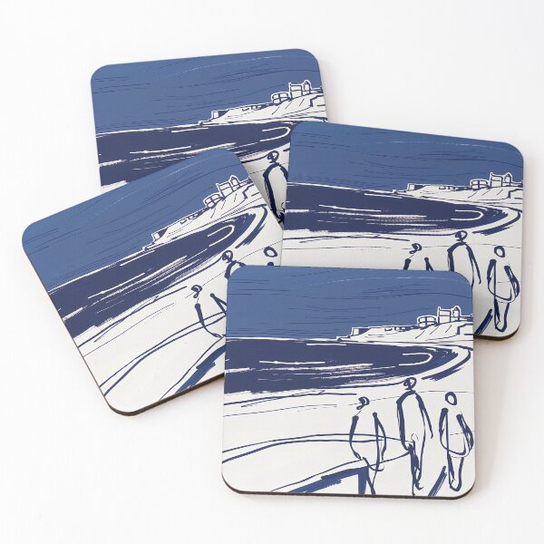 Item preview, Bournemouth, United Kingdom - Blue Abstract Art designed and sold by shadow-bloom.
