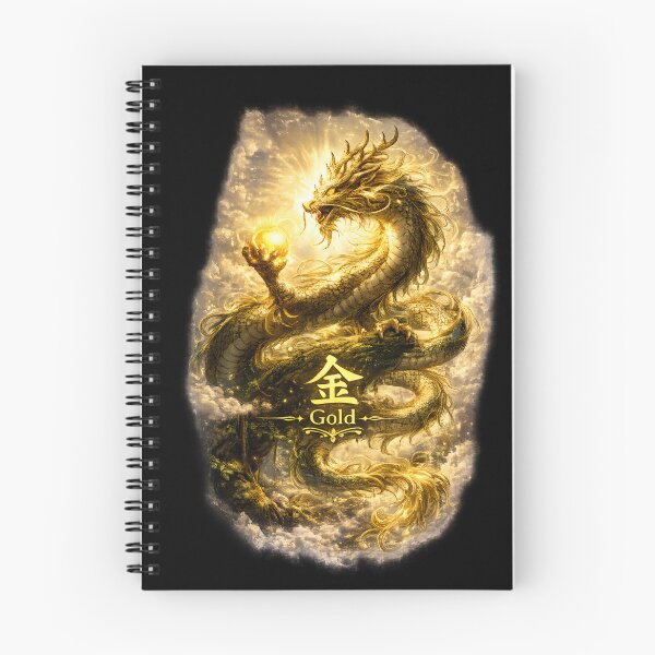 Item preview, Metal Dragon Chinese Character Symbol designed and sold by ChineseMystical.