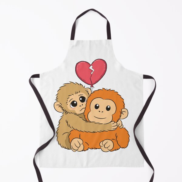Item preview, Punch Monkey Sad Hug Broken Heart designed and sold by EchoPrint Co..