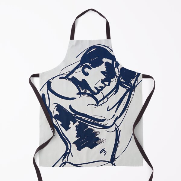 Item preview, Boxer - Blue Abstract Art designed and sold by shadow-bloom.