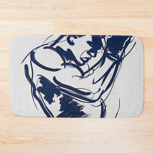Item preview, Boxer - Blue Abstract Art designed and sold by shadow-bloom.