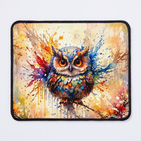 Item preview, Owl Of The Painted Grove designed and sold by Dawne's Designs.